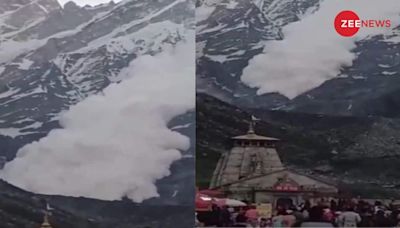 Video: Avalanche Hits Gandhi Sarovar In Uttarakhands Kedarnath