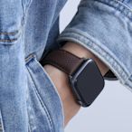 森尼3C-多孔真皮 皮革錶帶 真皮錶帶 Apple Watch 8 7 6 5 4 SE 8代 41mm 45mm 蘋果手錶帶-品質保證