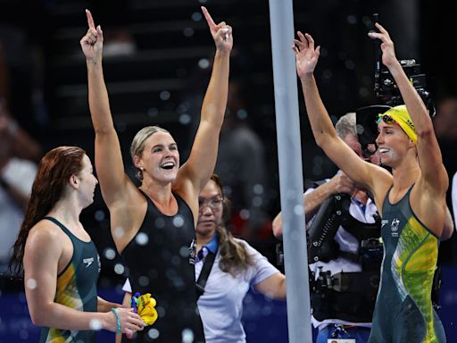 Double happiness for Australia in Olympic pool - RTHK