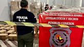 Histórico operativo contra el narco en Paraguay: las autoridades interceptaron 1.600 kilos de cocaína en una carga de almidón y harina