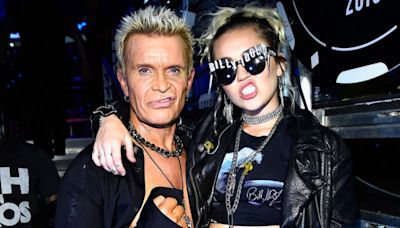 What Billy Idol Learned (and Loved) About Miley Cyrus Working on Her Song 'Night Crawling' (Exclusive)