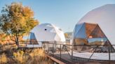 This New Colorado Eco Hotel Has 14 Geodesic Domes With Private Wraparound Decks and Hammocks — and It's Near the World's Deepest Hot...