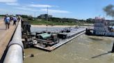 Barge crash into Galveston bridge causes oil spill, closure of causeway | Houston Public Media