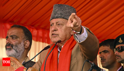 NEET row: This is a crime committed against students, says Farooq Abdullah | India News - Times of India