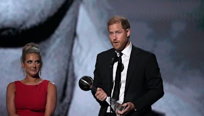 Prince Harry honored with Pat Tillman Award for Service at The ESPYS