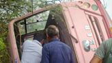 Bus overturns in Haryana, some school children injured