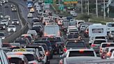 Stalled vehicles, crash on H-1 Freeway leave eastbound commute at near standstill