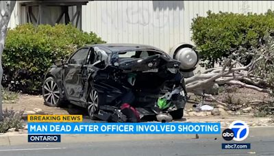 Innocent driver, suspect dead after police chase, officer-involved shooting in Ontario