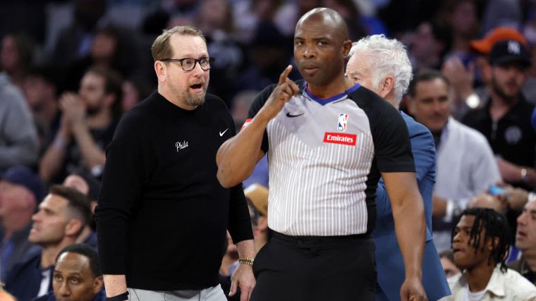 Did referees miss timeout call from 76ers' Nick Nurse? Explaining controversial ending to Knicks' Game 2 win | Sporting News Canada