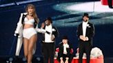 Travis Kelce Celebrates with Taylor Swift's Mom Andrea After Onstage Surprise — Which Dad Scott 'Didn't Even Know' About