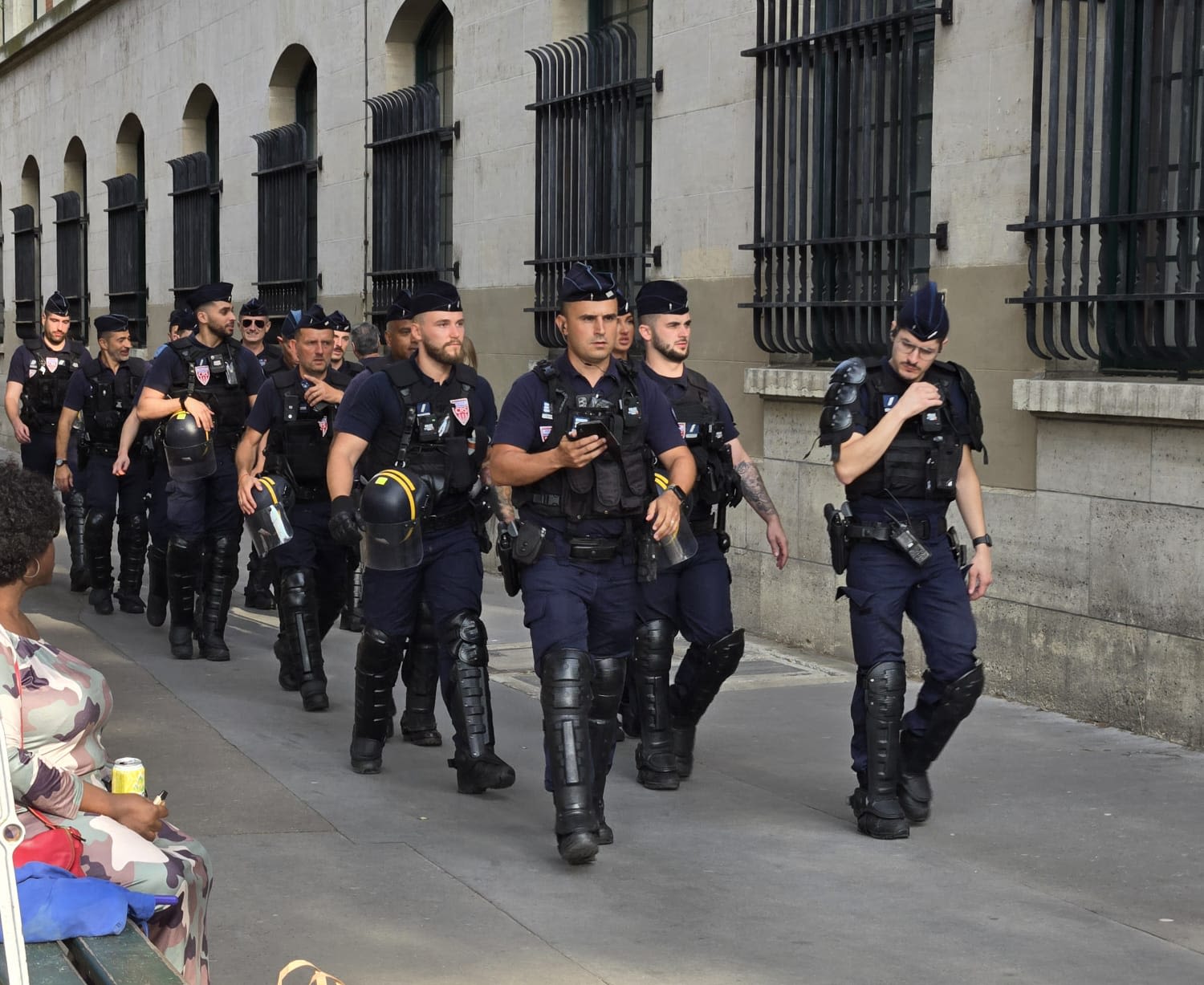 2024 Paris Olympics: Massive police presence outside Israel's first soccer match