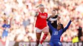 Soccer-Chelsea stay top of WSL, Man Utd thrash Liverpool to go second