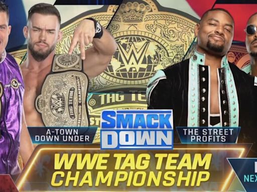 WWE Tag Team Title Match, Cody Rhodes, More Set For 5/3 WWE SmackDown