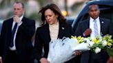 Harris visits Monterey Park to meet with victims' families