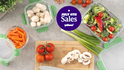 Save 55% on these ultra-sturdy glass food storage containers for the 4th of July