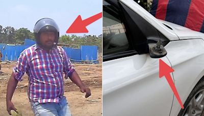 Bengaluru Man Posts Dash Cam Video Of "Planned Attack" By Biker