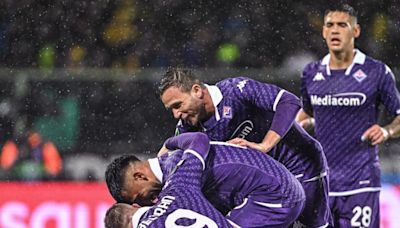 Con una asistencia de Nicolás González, Fiorentina logró un triunfo agónico ante Brujas