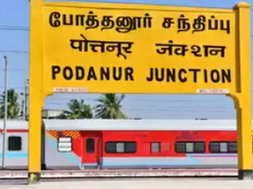 Railways urged to develop Podanur station as second terminal in Coimbatore | Coimbatore News - Times of India