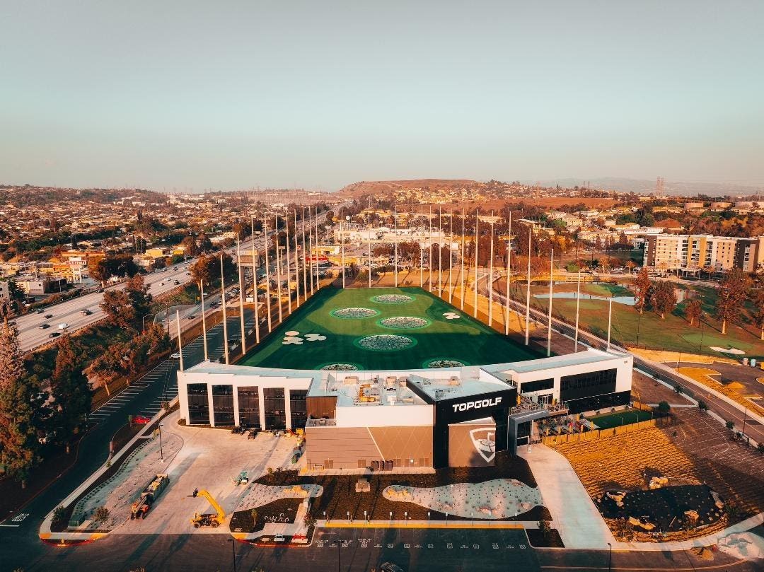 Topgolf Opens Milestone 100th Location, Next To California Golf Course