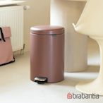 【Brabantia】NEWICON環保垃圾桶-20L暮光褐(新色登場)