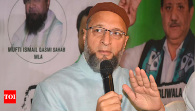 Owaisi defends oath row with Gandhi reference. Throwback to what he said on Palestine | India News - Times of India