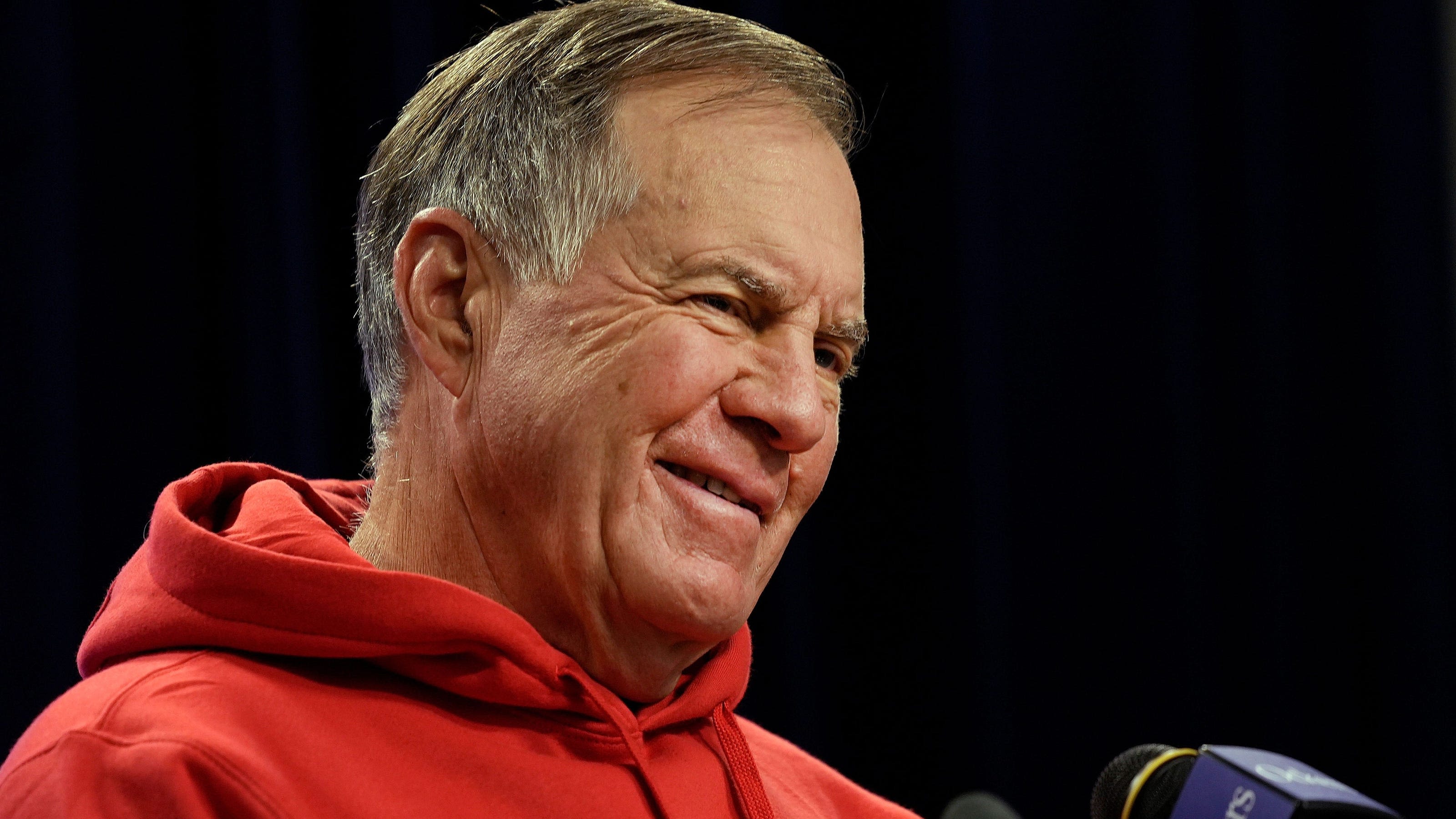 Bill Belichick's not better at media than he was a NFL coach. But he might get close.