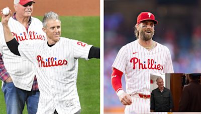 Utley, Harper crush ‘It's Always Sunny in Philadelphia' London Series promo