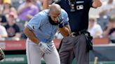 Rays' Amed Rosario suffers scary injury after getting hit in face with nearly-100 mph fastball