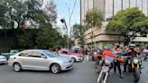 Motociclistas cierran avenida tras no llegar a acuerdo con autoridad