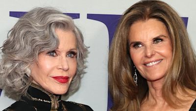 Jane Fonda, Maria Shriver and Kristen Wiig at the 49th Gracie Awards