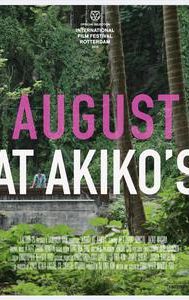 August at Akiko's