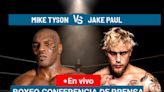 Rueda de prensa de Mike Tyson y Jake Paul en directo | Previa del combate de boxeo hoy | Marca