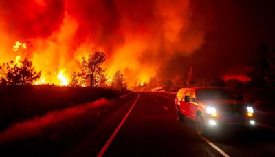 California town decimated by 2018 wildfire threatened again by state’s largest this year, as fires plague Oregon and Canada