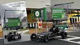 Giant Road-Legal Shopping Cart on VW Buggy Frame Is the Ultimate Grocery Getter