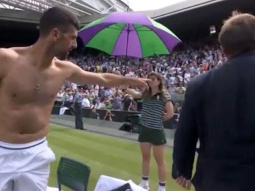 Novak Djokovic gets Wimbledon fan kicked out of Centre Court