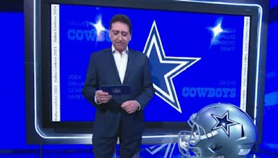VIDEO: Enrique Burak anuncia sexta selección de los Dallas Cowboys