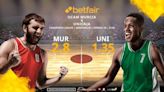 UCAM Murcia vs. Unicaja Baloncesto: horario, TV, estadísticas, cuadro y pronósticos