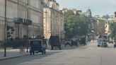 Vintage cars and suited men spotted as Netflix films new Agatha Christie series