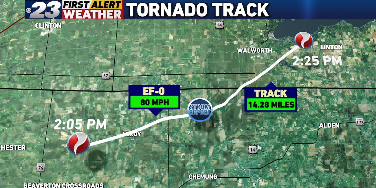 NWS rules tornado responsible for Tuesday’s barn collapse in Harvard