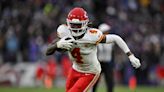 Chiefs’ WR Rashee Rice participating in team OTA’s
