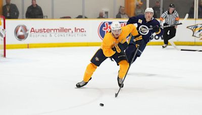 Predators' newly acquired Gibson makes quick impression at development camp