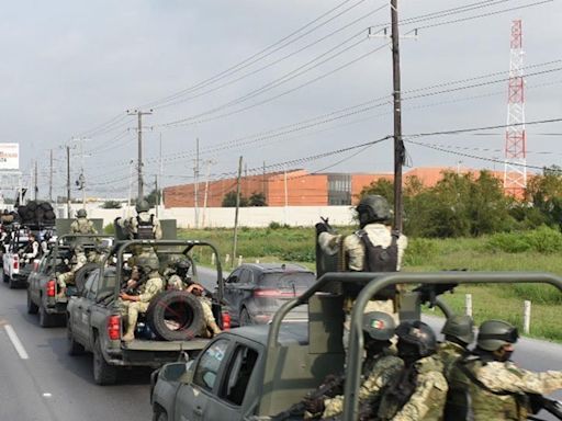 Arriban a Reynosa 300 militares para reforzar operativo de seguridad