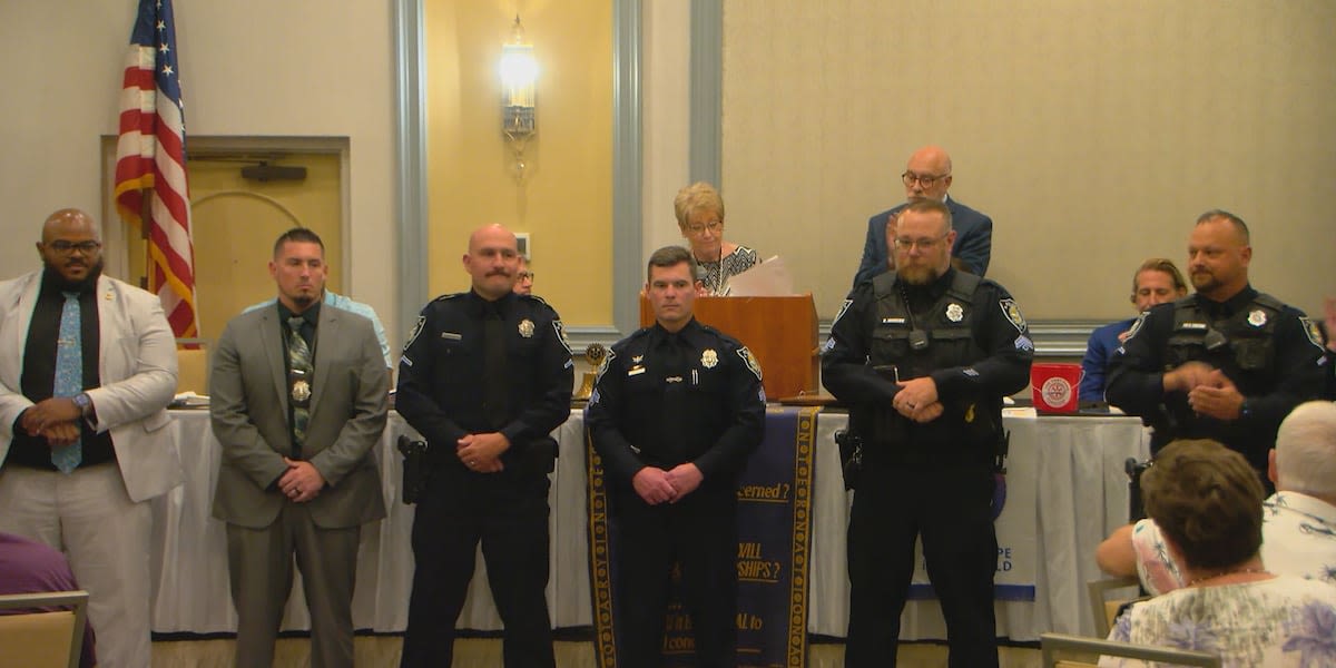 Myrtle Beach police sergeant receives ‘Officer of the Year’ award