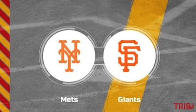 Mets vs. Giants Predictions & Picks: Odds, Moneyline - May 25