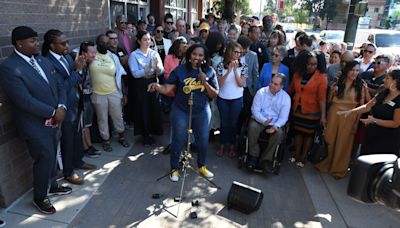 Coloradans rally against racist, anti-immigrant signs posted in metro bus stops: “We’re not going back”