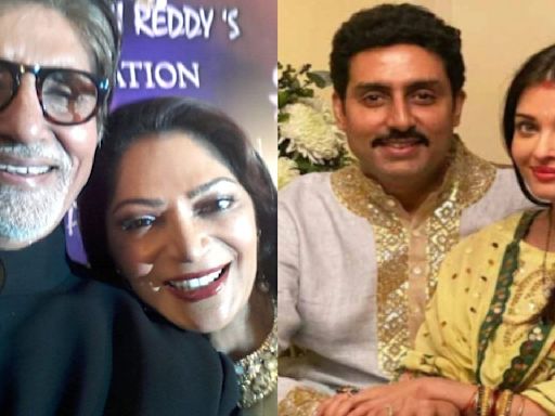 Simi Garewal REACTS to claims that Amitabh Bachchan ignores his daughter-in-law Aishwarya Rai amid Abhishek Bachchan's divorce rumors