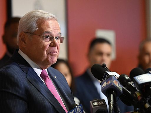 Embattled Sen Bob Menendez files to run for re-election as independent candidate