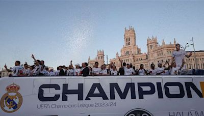 "¡Te malacostumbras!", Madrid aclama a los héroes de la 15ª Copa de Europa | Teletica
