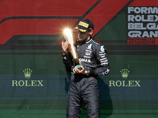 'Tire whisperer' George Russell holds off Lewis Hamilton for Mercedes 1-2 at F1 Belgian Grand Prix