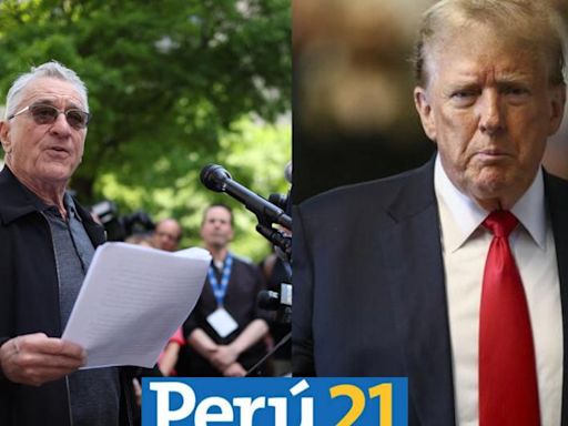 Robert De Niro llama “perdedor” a Donald Trump